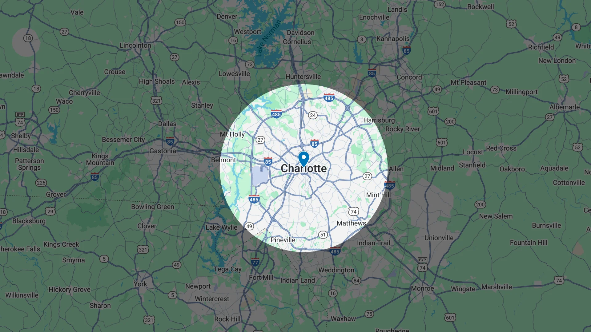 Map Form Full Width Frame